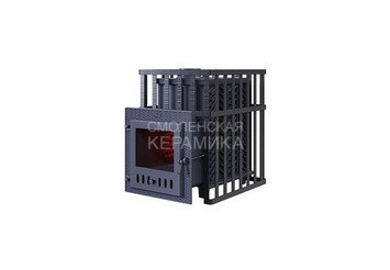 Печь чугунная для бани Технолит Гефест ЗК в сетке 40 (М) 1