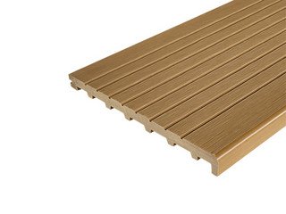 Ступень ДПК Latitudo Step-320 полнотелая 320х24х3000 орех