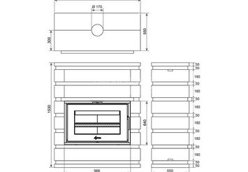Камин ASTON SENATOR SENATOR 