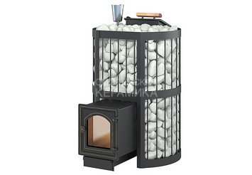 Печь чугунная для бани Везувий Ураган Стандарт 22 (ДТ-4С) 1