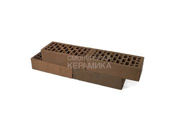 Кирпич облицовочный БРАЕР КЛАДКА Мокко Терра, 1 НФ 10