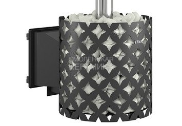 Чугунная печь для бани ЭТНА 24 (Панорама) 