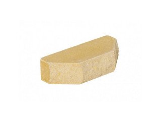 Кирпич фасонный полнотелый BARRUM Трапеция №3 Желтый