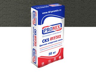 Цветная кладочная смесь PROMIX CKS 017 1400 темно-серая