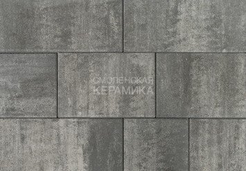 Тротуарная плитка BRAER Триада, Color Mix Туман 1