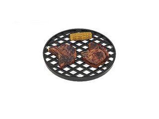 Решетка чугунная круглая "СТЕЙК" Ø 314мм