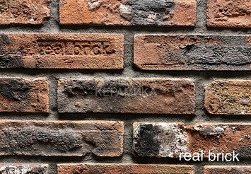 Плитка ригельная Real Brick RB 1-10 Кирпичный 1