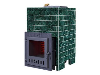 Банная печь GFS ЗК 18 (М) в облицовке Классика 830/40 Змеевик кирпич