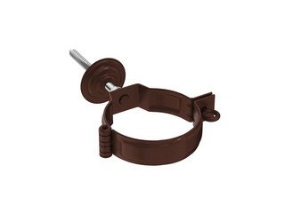 Декорат. хомут трубы под метиз с компл. крепл. N (1) 100, AQUASYSTEM PU MATT, RAL8017