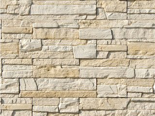 Декоративный камень 230-10 White Hills "Каскад Рейндж" (Cascade Range), бежевый, плоскостной, без шв