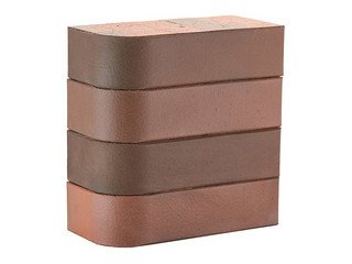 Кирпич лицевой полнотелый ЛСР Красный флэш гладкий, R60 1НФ