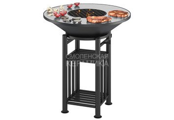 Fantastic Grill Везувий Ø 700 (чаша+подставка+плита+решетка+крышка) 1