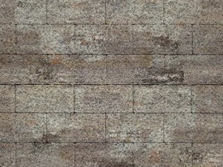 Тротуарная плитка STEINRUS Прямоугольник ColorMix Берилл, 40 мм