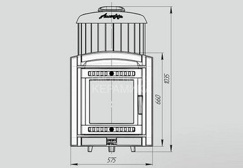 Печь банная 