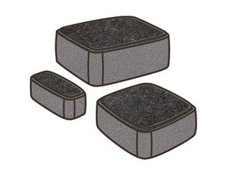 Тротуарная плитка Готика, Классика Premiun Gold, 80 мм, цвет Голд 21