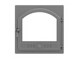 Дверка ВЕЗУВИЙ каминная 205 (не крашенная, без стекла)