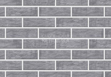 Термопанель фасадная YGIN BRICK WALL, серый, 1040х510 мм, EPS 100 мм 2