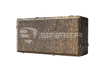 Тротуарная плитка BRAER Прямоугольник Color Mix Каштан, 60 мм 3