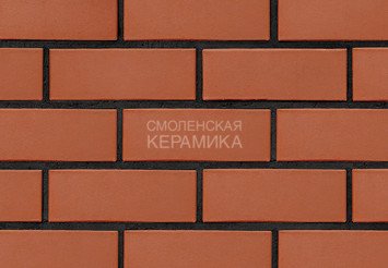 Кирпич облицовочный БРАЕР Красный гладкий, 1,4 НФ 1