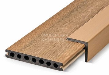 Угол EasyDecking Co-Extrusion 57×57×3010 мм, Oak 2