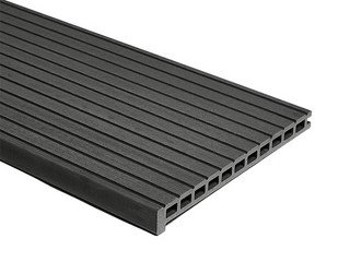 Ступень террасная композитная CM Stair New, 3000x305x25мм, Black Wood (Черное дерево)