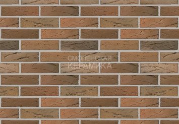 Кирпич облицовочный БРАЕР КЛАДКА кора дуба, 0,7 НФ 4