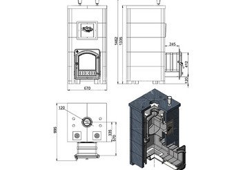 Печь Эверест 