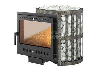 Печь ВЕЗУВИЙ Легенда Ковка 16 Панорама 