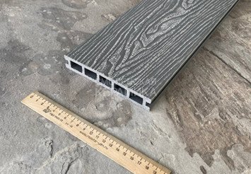 Террасная доска Latitudo 3D-Wood, 150х24х3000 мм, Серый 2
