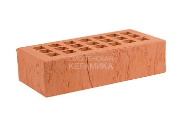 Кирпич облицовочный керамический ЖКЗ Красный Скала 1НФ 4