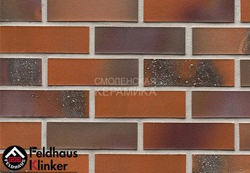 Клинкерная плитка для фасада Feldhaus Klinker R582NF14* 1