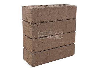 Клинкер фасадный ЛСР Возрождение «Кёльн» коричневый винтаж 3