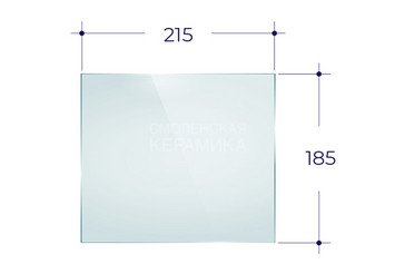 Дверка ВЕЗУВИЙ каминная 260 (Антрацит) 2