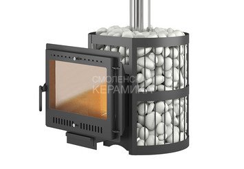 Чугунная печь для бани ЭТНА Стандарт 18 (Панорама) 