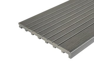 Ступень ДПК Latitudo Step-320 полнотелая 320х24х3000 серый