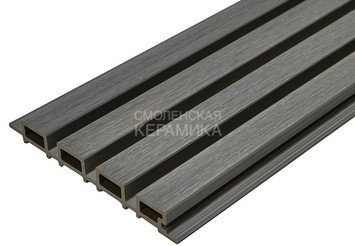 Фасадная (стеновая) реечная панель CM WALL, 219х26х3000 мм, STONE GRAY (Стоун Грей) 1