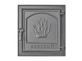 Дверка ВЕЗУВИЙ каминная 211 (не крашенная, без стекла)