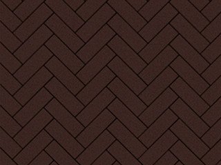 Тротуарная плитка Выбор "Паркет" Стандарт, коричневый, 180х60х60 мм