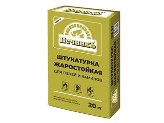 Штукатурка для печей и каминов Печникъ 20,0 кг