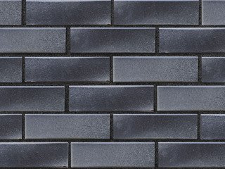 Клинкер фасадный ЛСР «Берген» черно-серебристый гладкий