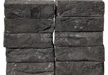 Минеральный кирпич Real Brick «Europe» WDF Графитовый 1
