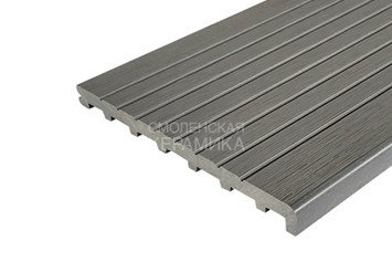 Ступень ДПК Latitudo Step-320 полнотелая 320х24х4000 серый 1