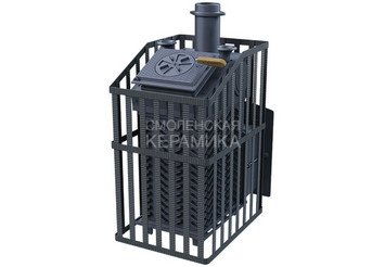 Печь банная чугунная Гефест Ураган GFS ЗК 25 (М) в сетке 3
