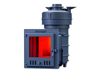 Печь чугунная для бани Технолит ИСКАНДЕР 3K 18 (M) Pro
