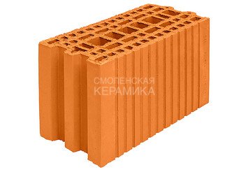 Керамический камень Porotherm 20, поризованный 2
