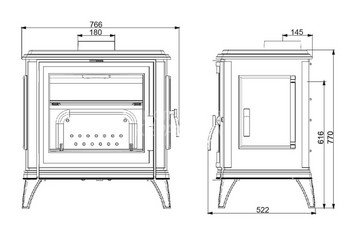 Печь-камин EVEREST S13 3