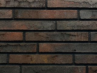 Плитка ручной формовки Real Brick Коллекция 1 ригель, RB 1-09 чёрный магнезит