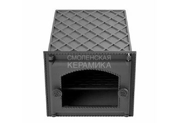 Духовка чугунная крашенная ДП-ДТ-6АС без решетки, под стекло (Рубцовск) 4