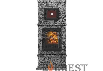 Печь-камин с духовкой EVEREST 