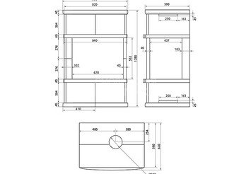 Камин ASTON 700 R 